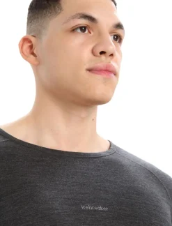 Heren Icebreaker Ondergoed Heren|M Zoneknit 200 LS Crewe