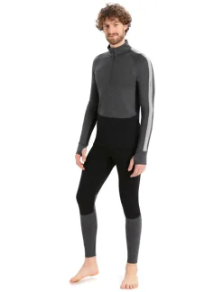 Heren Icebreaker Vesten|M zoneknit 260 LS half