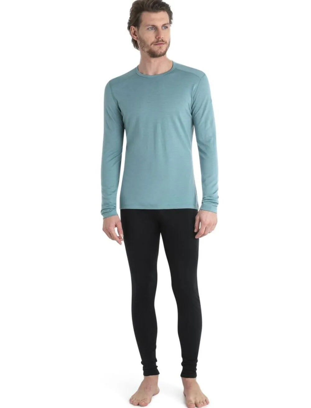 Heren Icebreaker Ondergoed Heren|Mens 200 oasis LS crewe