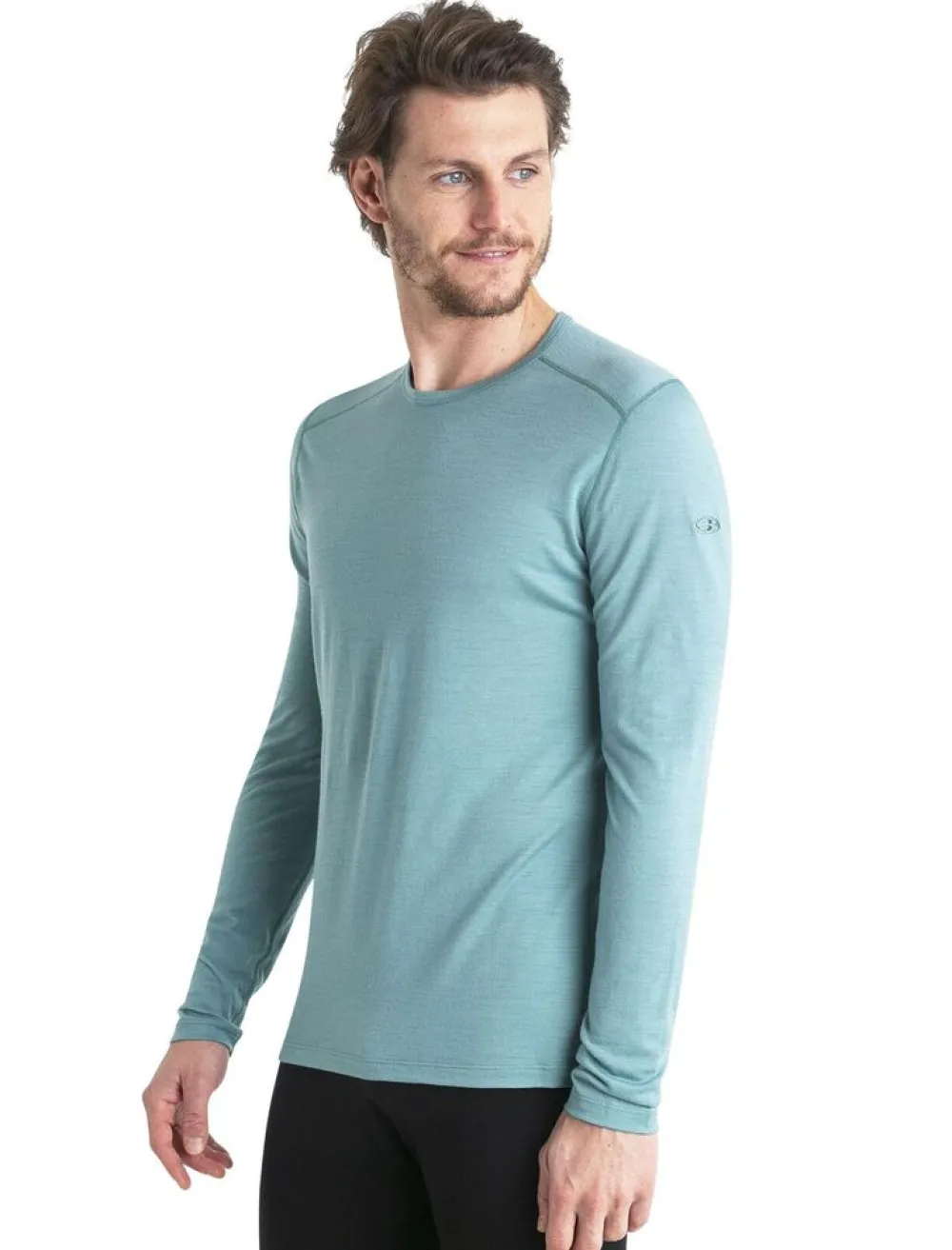 Heren Icebreaker Ondergoed Heren|Mens 200 oasis LS crewe