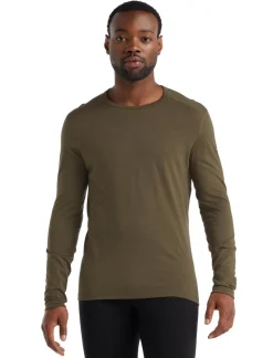 Heren Icebreaker Ondergoed Heren|Mens 200 oasis LS crewe