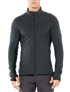Heren Icebreaker Vesten|Mens descender ls zip