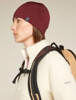 DAMES Icebreaker Handschoenen, Hoofddeksels E.D.|Handschoenen, Hoofddeksels E.D.|Merino 260 ridge beanie