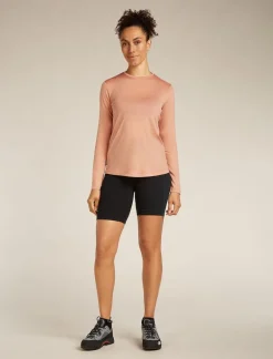 DAMES Icebreaker Shirts Dames|W Merino 125 Cool-lite Sphere III LS Tee