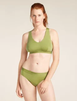 DAMES Icebreaker Ondergoed Dames|W Merino 125 Cool-Lite Sprite Bra Racerback