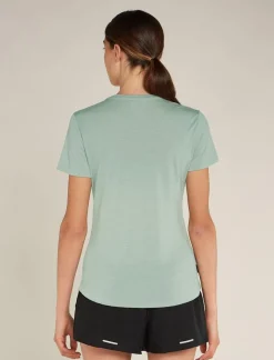 DAMES Icebreaker Shirts Dames|W Merino 125 Cool-lite Sphere III SS scoop