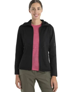 DAMES Icebreaker Vesten|W merino 560 elemental II LS hoody