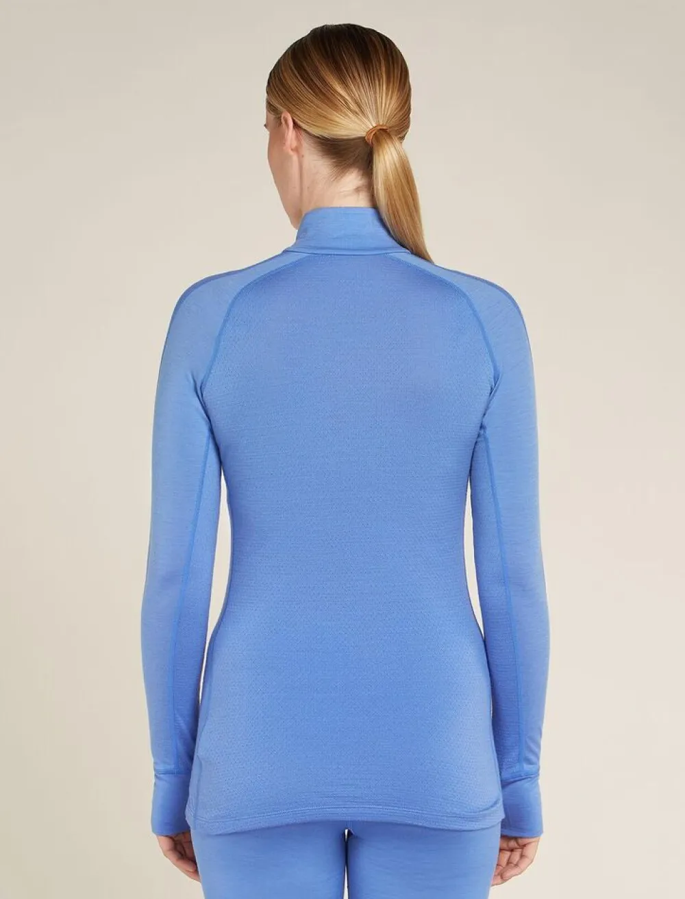 DAMES Icebreaker Ondergoed Dames|W Merino 200 LS Half Zip