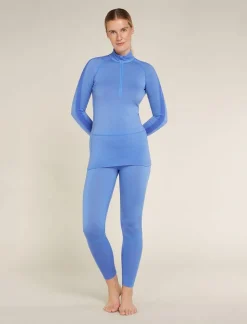 DAMES Icebreaker Ondergoed Dames|W Merino 200 LS Half Zip
