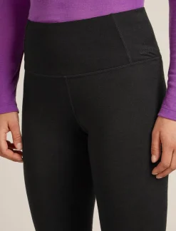 DAMES Icebreaker Ondergoed Dames|W Merino 200 Oasis High Rise Leggings