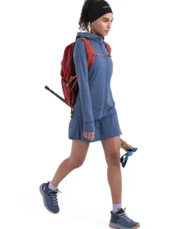 DAMES Icebreaker Vesten|W Merino 260 Quantum IV LS zip hoodie