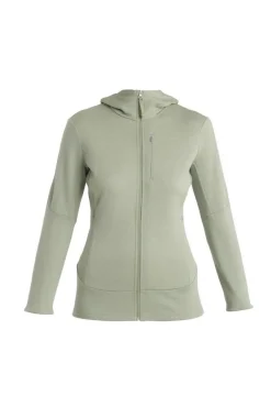 DAMES Icebreaker Vesten|W Merino 260 Quantum IV LS zip hoodie