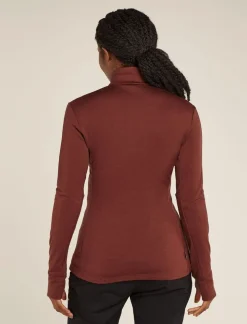 DAMES Icebreaker Vesten|W Merino 260 Quantum IV LS Zip