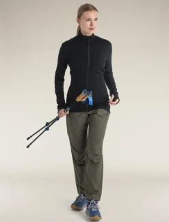 DAMES Icebreaker Vesten|W Merino 260 Quantum IV LS Zip