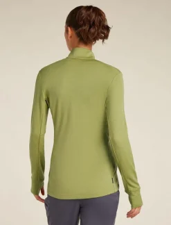 DAMES Icebreaker Vesten|W Merino 260 Quantum IV LS Zip