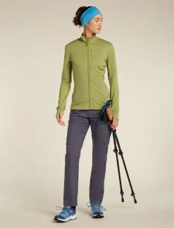 DAMES Icebreaker Vesten|W Merino 260 Quantum IV LS Zip