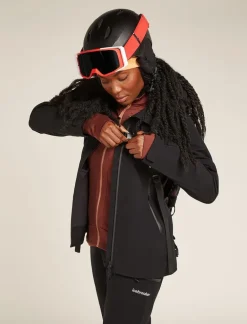 DAMES Icebreaker Vesten|W Merino 260 Quantum IV LS Zip