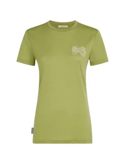 DAMES Icebreaker Shirts Dames|W Merino 150 Tech Lite ss Tee Adventure Ride