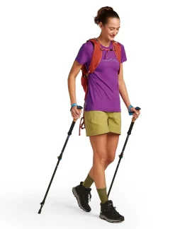 DAMES Icebreaker Shirts Dames|W Merino 150 Tech Lite ss Tee Sparkling Stars