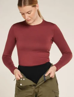 DAMES Icebreaker Ondergoed Dames|W Merino 260 Tech High Rise Leggings