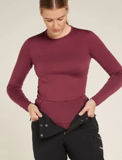 DAMES Icebreaker Ondergoed Dames|W Merino 260 Tech High Rise Leggings