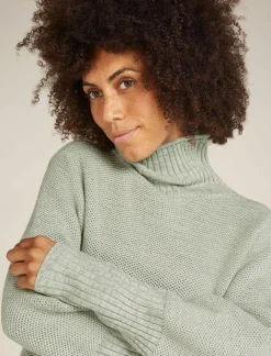 DAMES Icebreaker Truien|W Seevista funnel neck