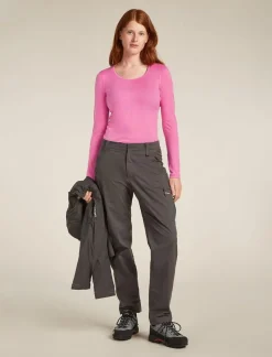 DAMES Icebreaker Ondergoed Dames|Wmns 200 oasis LS scoop