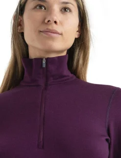 DAMES Icebreaker Ondergoed Dames|Wmns 260 tech LS half zip
