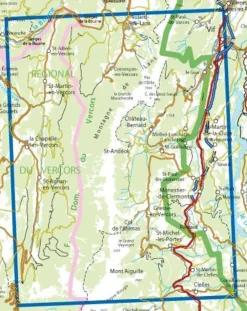 IGN Frankrijk|3236 OT Villard-de-Lans 1:25000