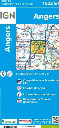 IGN Frankrijk|1522ET Angers
