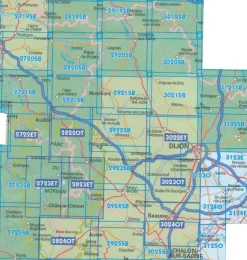 IGN Frankrijk|2722ET Avallon Vézelay