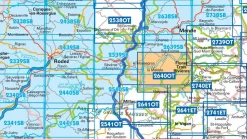 IGN Frankrijk|2740ET Corniche des Cévennes