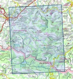 IGN Frankrijk|1346ET Forêt d'Iraty