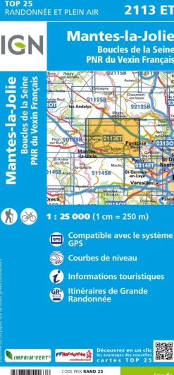 IGN Frankrijk|2113ET Mantes-la-Jolie