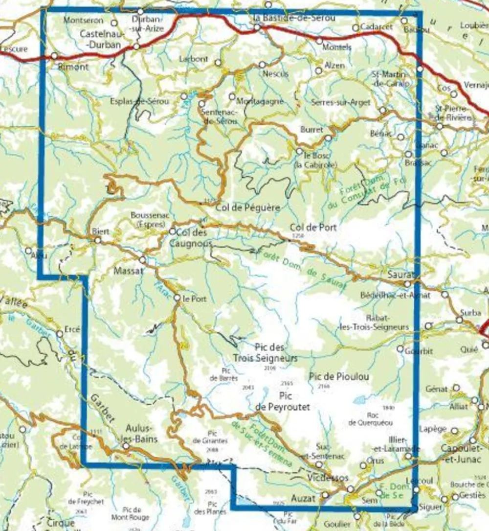IGN Frankrijk|2047ET Massat Pic des Trois Seeurs