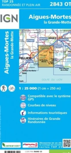 IGN Frankrijk|2843OT Aigues-Mortes