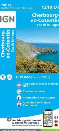 IGN Frankrijk|1210OT Cherbourg-en-Cotentin