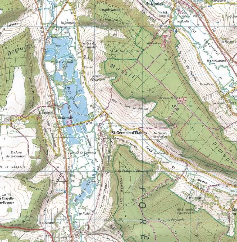 IGN Frankrijk|2009OT Forêt d'Eawy