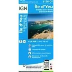 IGN Frankrijk|1126OT Ile d'Yeu