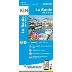 IGN Frankrijk|1023OT La Baule PNR de Brière