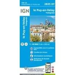 IGN Frankrijk|2835OT Le Puy-en-VelayYssineaux