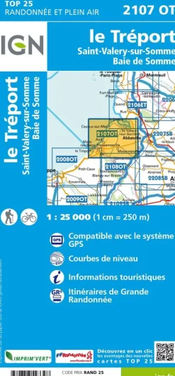 IGN Frankrijk|2107OT Le Tréport