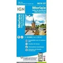 IGN Frankrijk|0616OT Morlaix Vallée Queffleuth