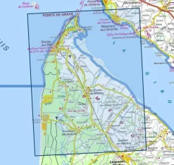 IGN Frankrijk|1433OT Pointe Grave Soulac-sur-Mer