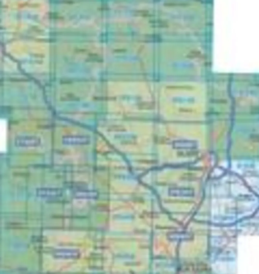 IGN Frankrijk|2822OT Quarré-les-Tombes