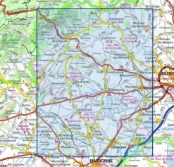 IGN Frankrijk|2545OT St-Chinian L'Etang de Montady