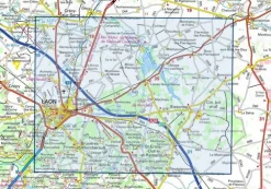 IGN Frankrijk|Topografische kaart 2710SB Laon - Sissonne