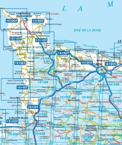 IGN Frankrijk|Wandelkaart 1215et Avranches - Le Mont-St-Michel