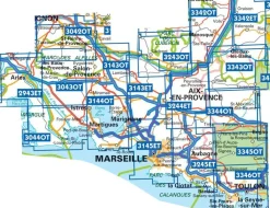 IGN Frankrijk|Wandelkaart 3643et Cannes - Grasse