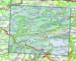 IGN Frankrijk|Wandelkaart 3542et Haut Estéron